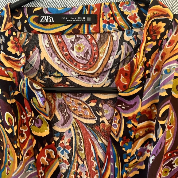 Zara colorful dress - Picture 3 of 4